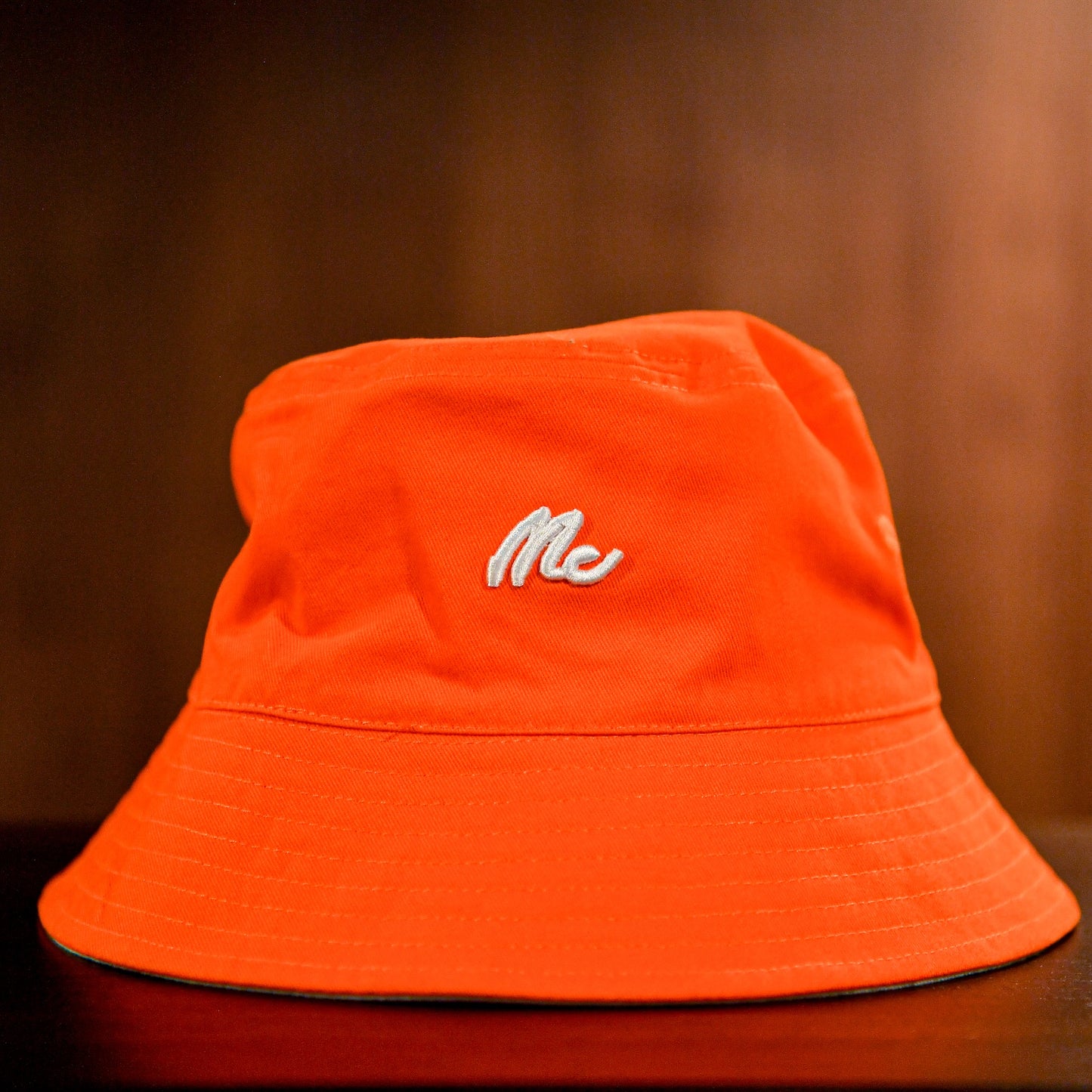 Reversible Bucket Hat (Orange)