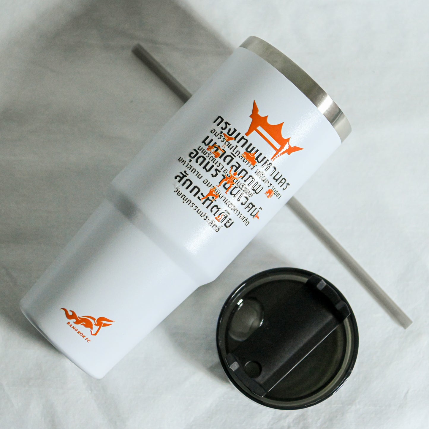 Tumbler White แก้วเก็บความเย็นสีขาว